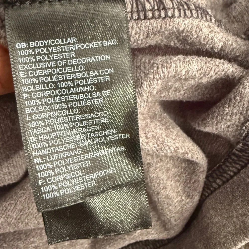 The‎ North Face Men's Grey Fleece 1/4 Zip Pullover Sweatshirt M/M
